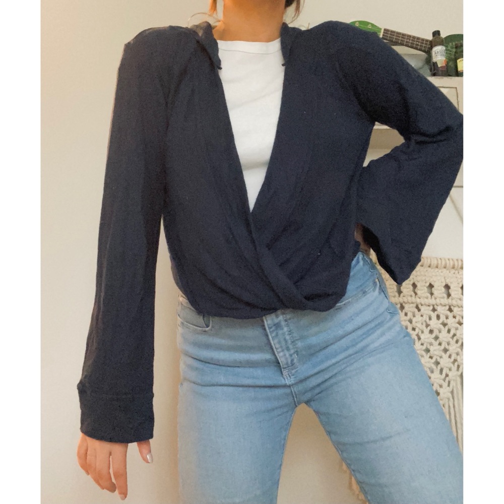 Navy Blue Soft Sweater